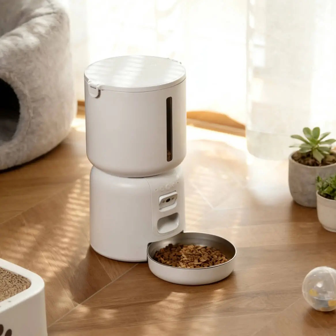 Automatic Cat Feeder with HD Camera