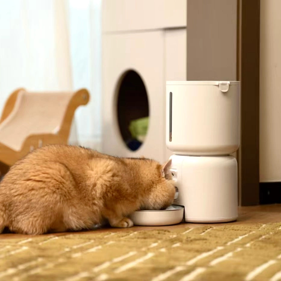 Automatic Cat Feeder with HD Camera